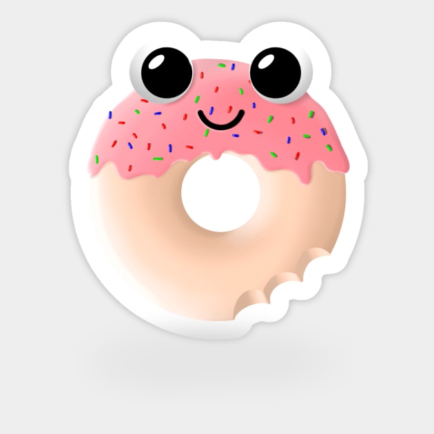 Donut cute Sticker by Mentecz